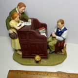 1976 Norman Rockwell’s “The Marriage License” Porcelain Gorham Figurine