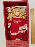 Soft Expressions Fine Bisque Porcelain Doll - Never Used