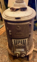 Cast Iron Red Mountain Wood Burning Stove by | Proxibid