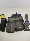 Tool Pouch for Belt with Misc Tools & Hardware