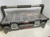 Awesome Large Husky Hardware Organizer Tool Box - Full!