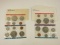 1977 1978 Uncirculated Philadelphia & Denver Coin Sets United States Mint