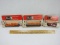 3 Erie Depressed Center Flat Cars & Baltimore & Ohio Caboose N Scale by REVELL RAPIDO