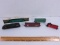 Penn Central 6100 N Scale Diesel Locomotive with Boxcar Hopper Cattle Car & Caboose
