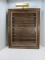 Lighted Wood Display Cabinet for N Scale Trains