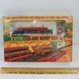 Log Dump Remote Control Train Car Set by TYCO Detailed HO Scale
