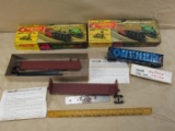 Southern Bulkhead Flat Car & Coal Hopper Car HO Scale Model Kits by Roundhouse