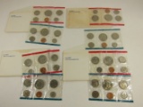 4 1979 Uncirculated Philadelphia & Denver Coin Sets United States Mint