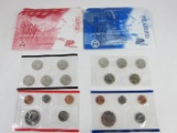 U.S. Mint 1 Philadelphia & 1 Denver Uncirculated 1999 Coin Sets