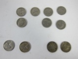 U.S. Nickels 1939 1940 1942 1943