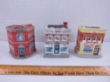 Christmas Village Porcelain by American Landmarks Collection
