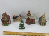 Christmas Village Porcelain by Hometown America Collection