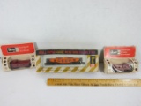 2 Baltimore & Ohio Cabooses & 1 Erie Depressed Center Flat Cars N Scale by REVELL RAPIDO