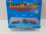 Case International Micro Replica Farm Machines in Box Die Cast Metal by ERTL