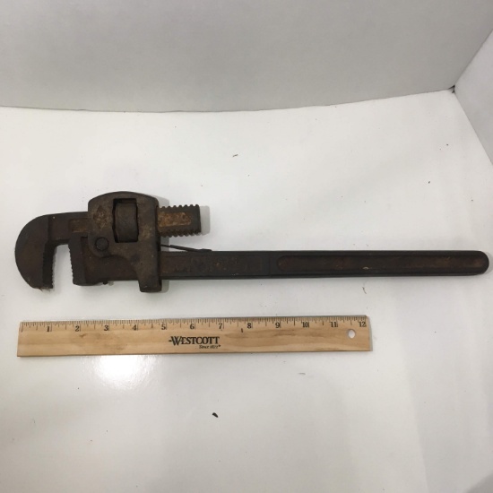 Vintage Stillson 16” Adjustable Wrench