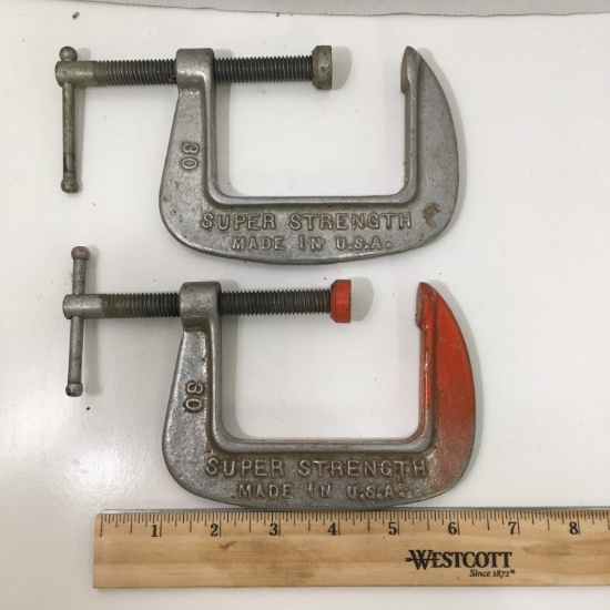 Pair of 3 “ C Clamps