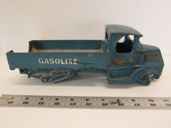 Mack Cast Iron Toy Gasoline Delivery Truck