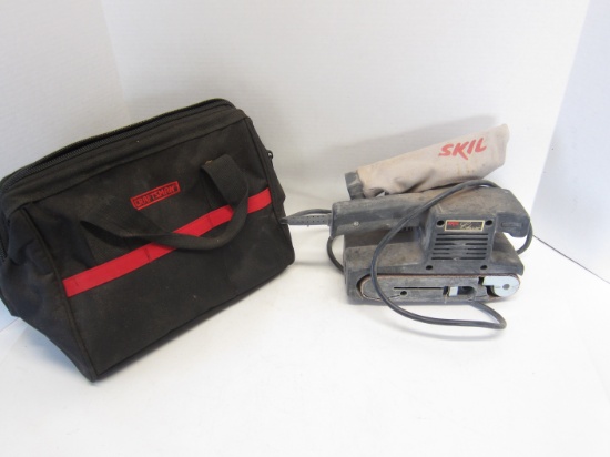 Skil Classic Belt Sander with Dust Bag & Canvas Carry