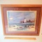 Vintage Framed & Matted Lighthouse Painting Signed Al Koenig 1998