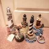Lighthouse Themed Art Lot