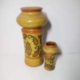 Set of 2 Rosenthal Netter Pottery Vases