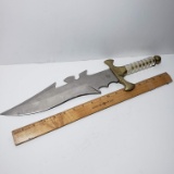Chipaway Cutlery Dagger with Acrylic and Brass Handle