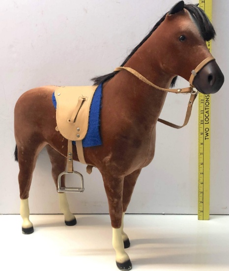Original American Girl Doll Felicity's Horse "Penny" with Saddle & Accessories