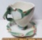 Franz Porcelain Collection Clove Herb Teacup & Saucer FZ00462