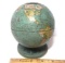 Vintage Mid Century Tin Globe Bank