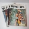 Vintage Mid Century Boys Life and Diesel Magazines Set of 6