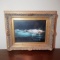Vintage Print of The Young Martyr by Paul Delaroche in Impressive Ornately Carved Gilt Frame