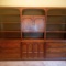 Large 3pc Wood Book Shelf Entertainment Unit, Distinctive Furniture By Stanley
