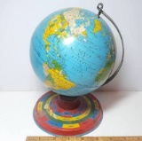 Vintage 1940s Chein Tin Globe