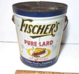 Vintage Fischer’s Lard Tin