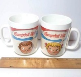 Vintage Campbell’s West Bed Thermo-serve Mugs Set of 2