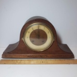 Vintage Wood Mantel Clock Made in Great Britain