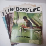Vintage Mid Century Boys Life Magazines Set of 5