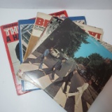 Lot of 5 Vintage Collectible Beatles Records