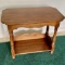 2 Tier Vintage Maple Side Table by Hammary