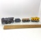 Set of 4 Friction Tin Train Cars