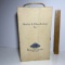 Wooden Dove Tailed Advertisement Carrying Case