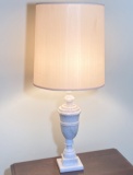 Neoclassical Italian Style Marble Table Lamp