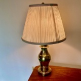 Vintage Heavy Brass Lamp