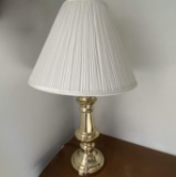Tall Brass Finish Lamp
