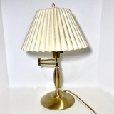 Vintage Brass Swing Arm Lamp
