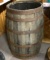 Large Vintage Wooden Barrel