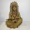 15” Native American Indian Statue with Peace Pipe