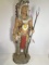 26” Tall Native American Indian Statue