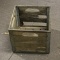 1957 Foremost Wood & Metal Milk Crate