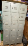 Vintage Metal Lockers - 18 Doors